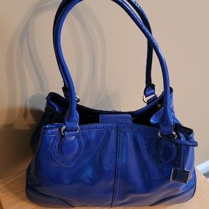 Nine West royal blue purse in excellent condition!